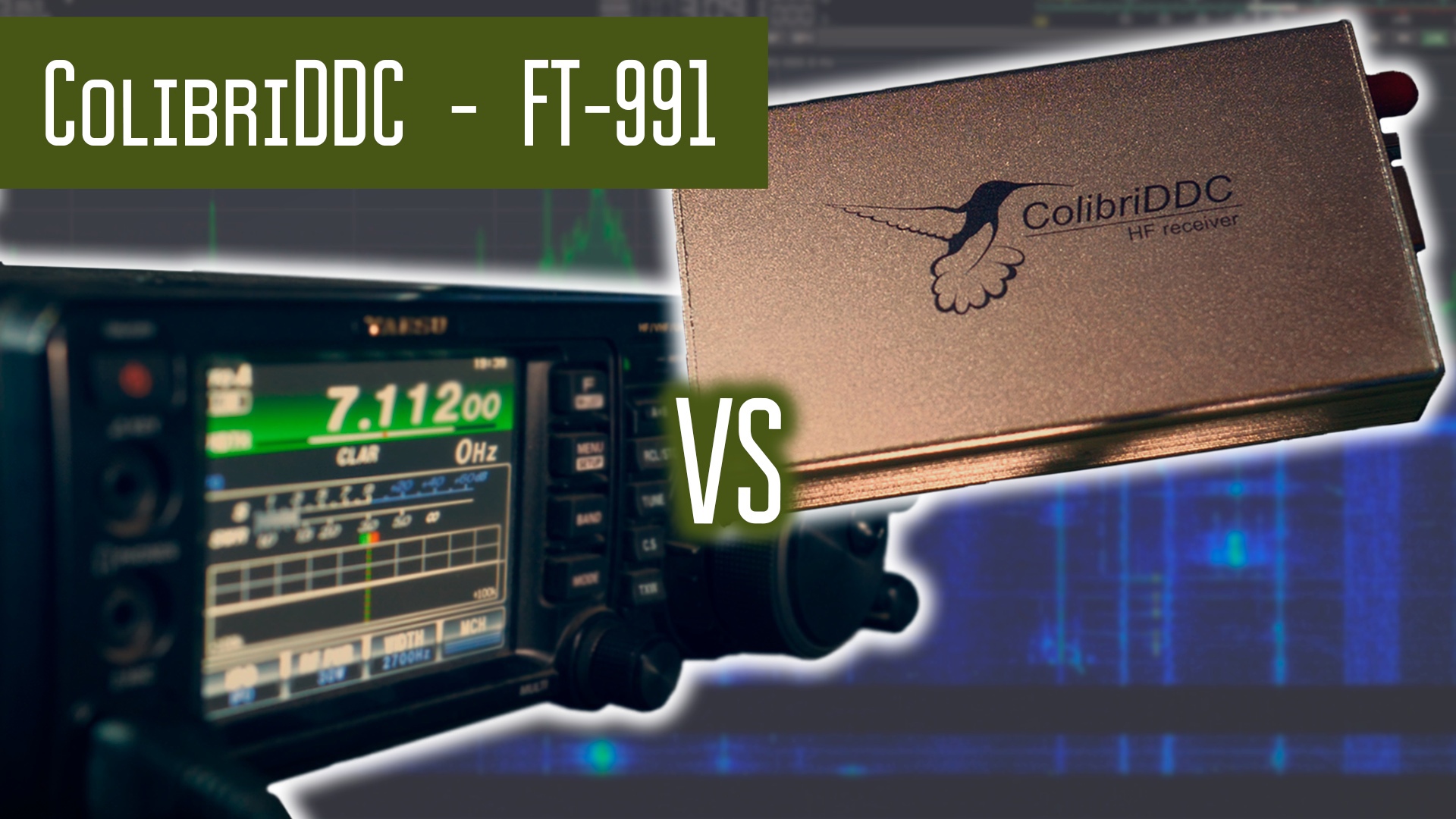 ColibriDDC и Yaesu FT-991 Сравнение приёма в реальных условиях. смотреть онлайн