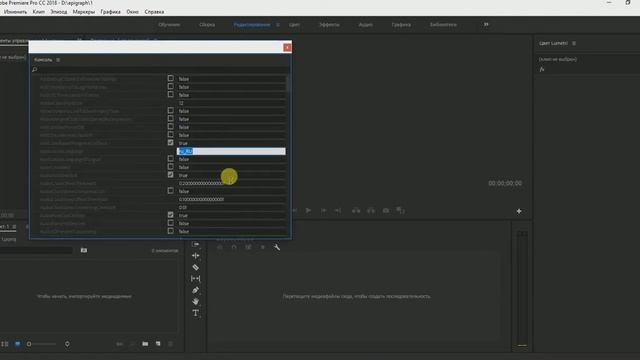 premiere pro CC 2018. Как поменять язык смотреть онлайн