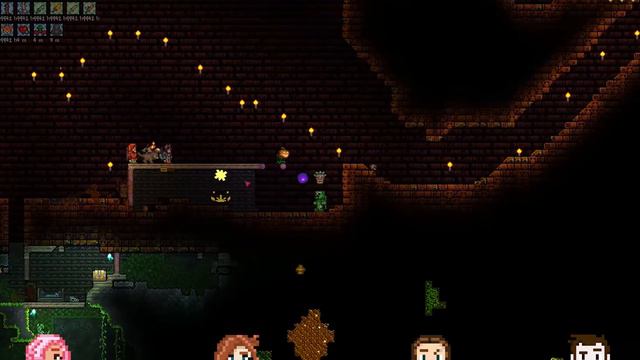 Terraria Jungle Boss Run Fun with Aimiface, Asabat, Trip and Claw смотреть онлайн