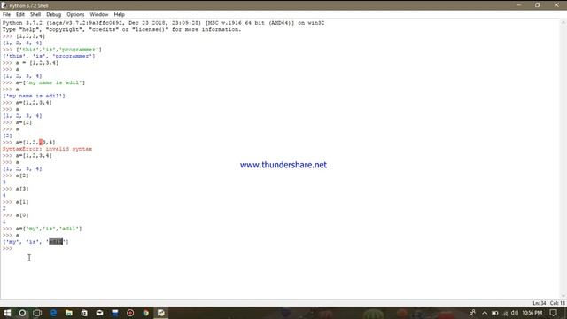 Lists Basics in Python||Part 3||in Hindi||Tutorial For Beginners#3 смотреть онлайн