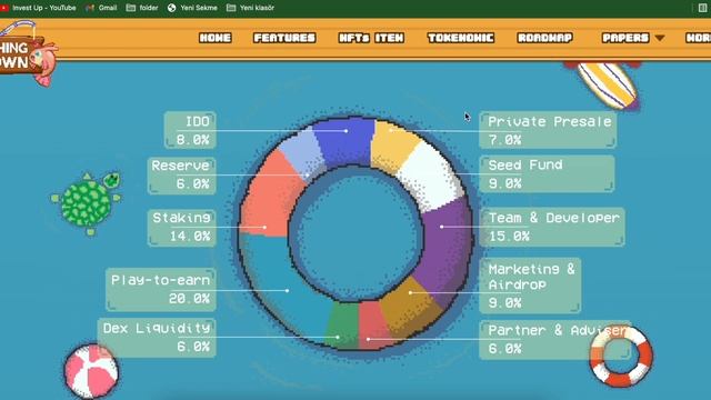 FISHING TOWN! the best fishing pixel game on bsc ! смотреть онлайн