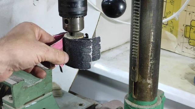 Самодельный "мягкий" шлифовальный барабан. смотреть онлайн