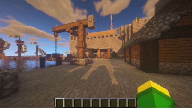 The HARBOR is FINISHED + SHADERS! | Medieval City #47 смотреть онлайн