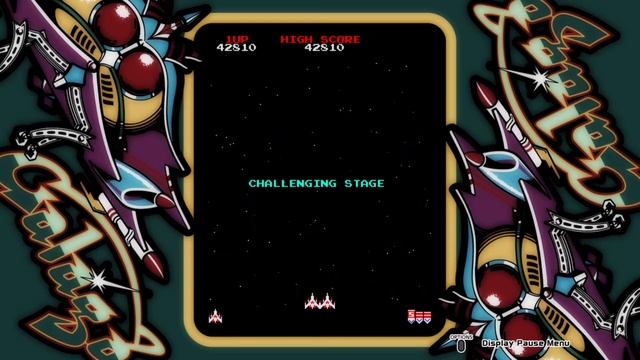 Arcade Game Series: Galaga Gameplay Playstation 4