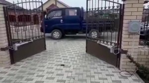 Автоматика для распашных ворот Nice TOO3000 открытие наружу (umdom123.ru)