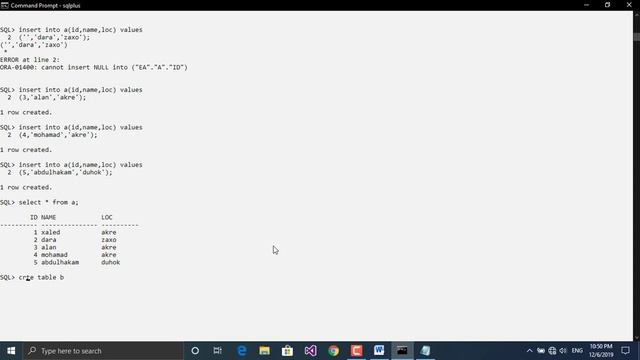 SQL Plus #4 ( Relationship ) смотреть онлайн