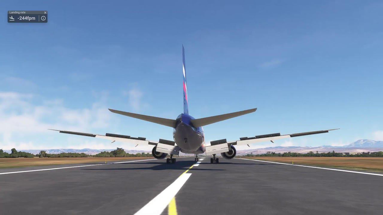 полет на  Боинге 777-300ER из Омска в Ош ( Киргизия ) #microsoftflightsimulator2020