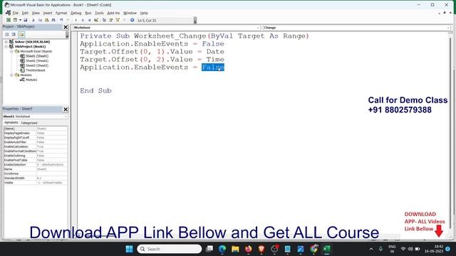 Excel VBA Objects: Events and Event Procedures смотреть онлайн