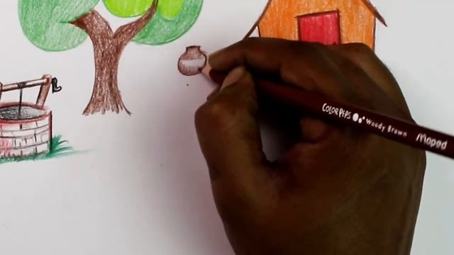 How to Draw an Indian Village Life - Step by Step смотреть онлайн