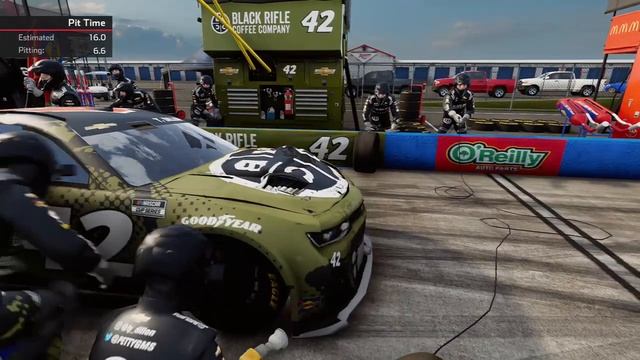 Next Gen pit stop animation | NASCAR Heat 5 (2022) cars [Gameplay] смотреть онлайн