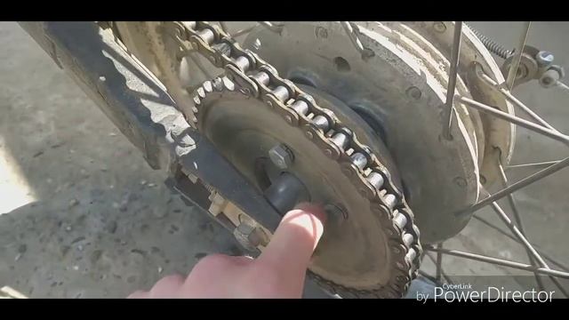 Irbis Ttr 125 18 колесо вместо родного 14 ч1