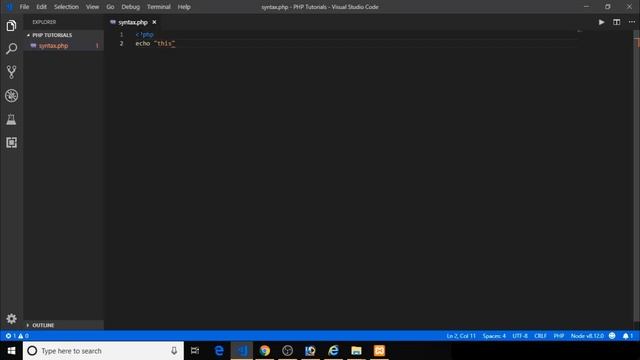 PHP MYSQL in Hindi Video 3: PHP Syntax смотреть онлайн