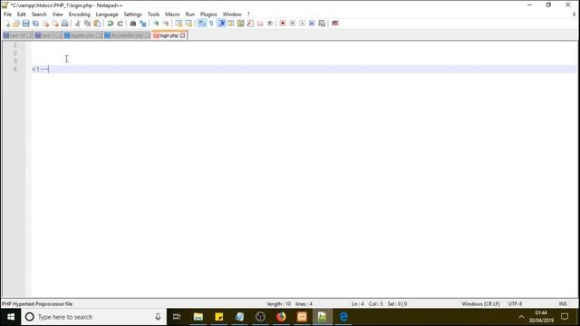 Easy Login System Tutorial using MySQL database PHP HTML & CSS смотреть онлайн