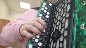 Коробейники на баяне, разбор