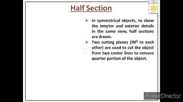 Sectioning | Theory | Engineering Drawing | 9.0 смотреть онлайн
