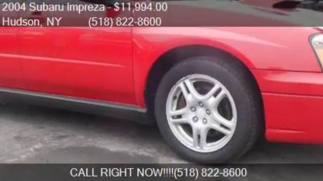 2004 Subaru Impreza WRX AWD 4dr Turbo Sedan for sale in Huds