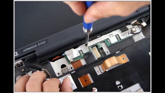 COMPAQ ARMADA E500 노트북 분해(Laptop disassembly) смотреть онлайн