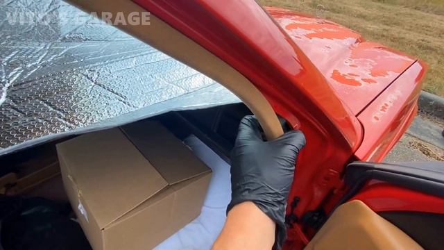 Mercedes 190E W201 Faded Palomino Interior Restoration. Rear Bench Seat & Shelf смотреть онлайн