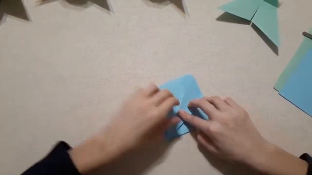 Оригами цветок-фиалка!!! Оригами средней сложности.