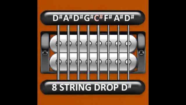 Perfect Guitar Tuner (8 String Drop D# = D# A# D# G# C# F# A# D#) смотреть онлайн