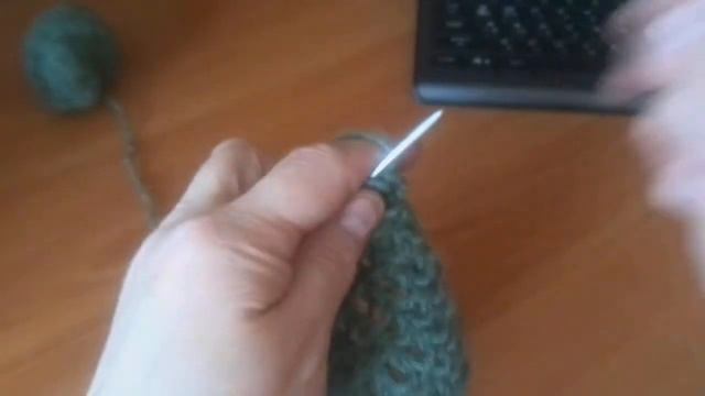 Легкий двусторонний узор спицами Бриз смотреть онлайн