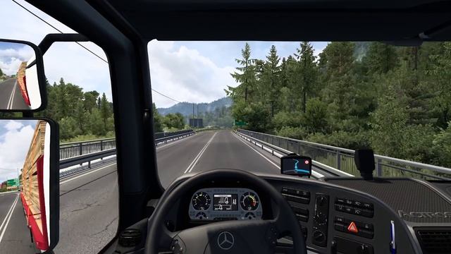 Pomezania V1.3 - Mercedes-Benz Actros MP3 by Dotec - Euro Truck Simulator 2 [1.42- OPEN BETA] смотреть онлайн