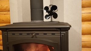 Вентилятор для печи ,работающий на тепловой энергии .