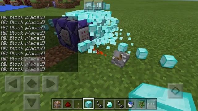 Minecraft PE - How To Get Infinite Diamonds And Ores! смотреть онлайн