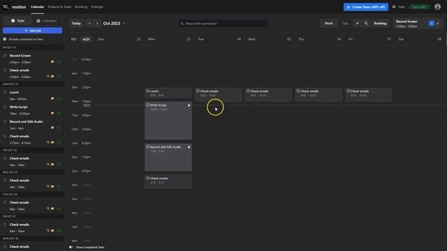 Motion: How to Use it to Manage Calendar and Bookings (2023) смотреть онлайн