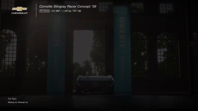 Gran Turismo 7: Bought The Chevrolet Corvette Stingray Racer Concept '59