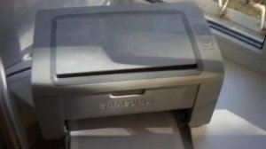Принтер Samsung ML-2160 (запуск, картридж, тест-страница, 50fps)