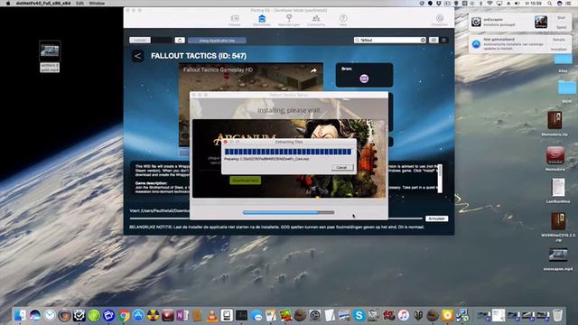 Fallout Tactics for Mac using Porting Kit смотреть онлайн