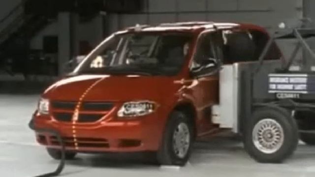 108. IIHS Front and Side Crash Tests for 2001, 2002-2007 Dodge Caravan смотреть онлайн