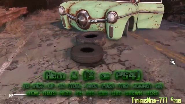 Fallout 4 - How to move Cars смотреть онлайн