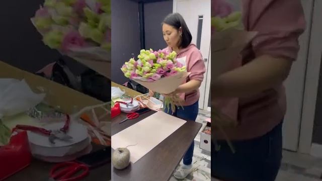 Букет из эустомы смотреть онлайн
