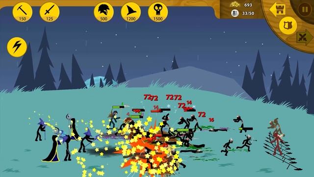 Зомби Стикмены на Хэллоуин в Stick War Legacy #15 Миссии 125-128 с Кидом на крутилкины смотреть онлайн