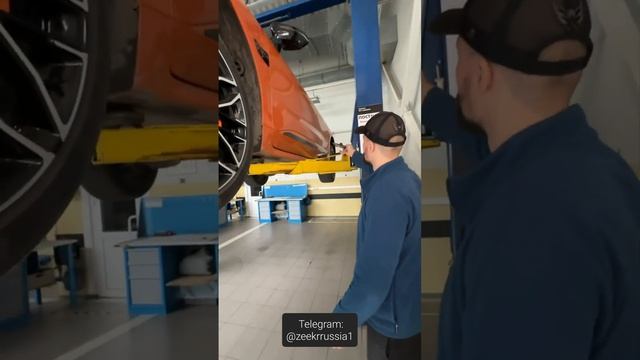 Установке композитной защиты днища / моторов / картера на Zeekr 001 от ЗащитаЗикр.рф смотреть онлайн