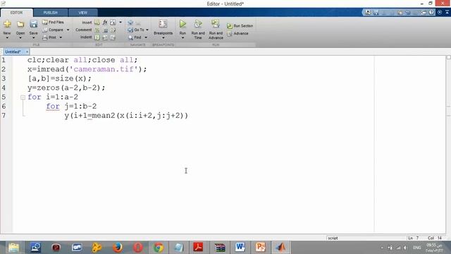 Image Mean Filter Algorithm смотреть онлайн