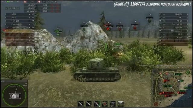 КВ-2 - Самый фановый танк игры Ground War: Tanks! смотреть онлайн