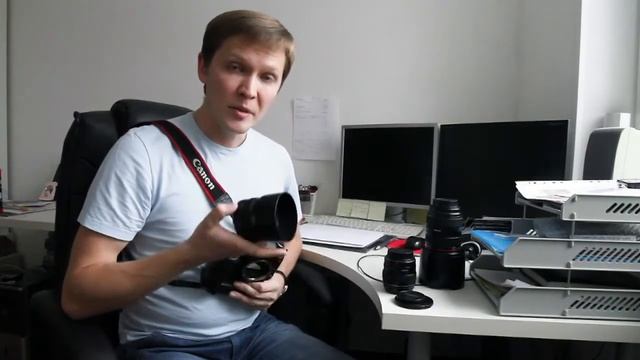 Как поменять объектив фотоаппарата на другой. смотреть онлайн