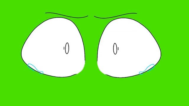 Футаж глаз на зеленом фоне! смотреть онлайн