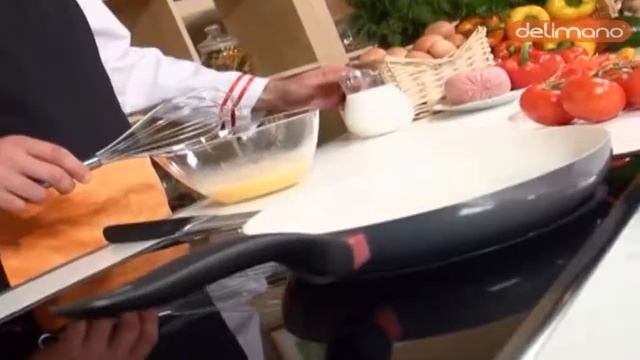Керамическая сковорода Delimano Frypan смотреть онлайн