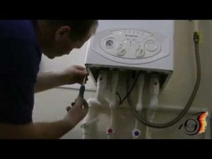 Техническое обслуживание котла "Ariston"