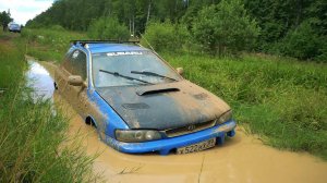 Subaru хапнула воды! Едем к заброшенному детскому лагерю
