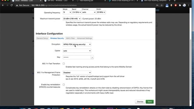 OpenWRT - Configure 802.11r Fast Transition - Fast Roaming Wifi смотреть онлайн