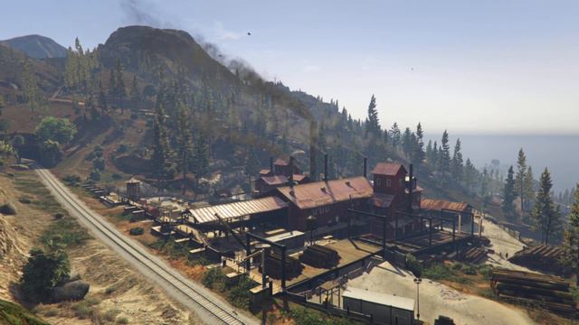 GTA V Ambience PALETO FOREST/MONTE CHILIAD  ASMR (GTA V) Ambient City Sounds 1080p60