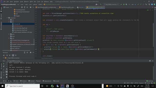 Scala Day 25 - SQLite connection in Scala 2022 05 04 13 20 22 смотреть онлайн