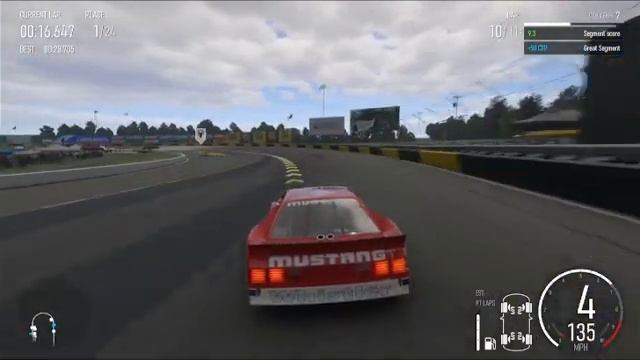 Forza Motorsport car pass 1991 Ford racing mustang смотреть онлайн