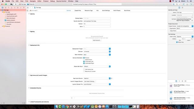05 First App - Intro to App Development with Swift смотреть онлайн