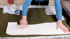 Как сшить мужской костюм #8. Пиджак. Раскрой подклада пиджака.